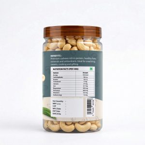 π₯ Premium Cashew Jar β Rich, Creamy & Naturally Delicious π₯ - Image 3