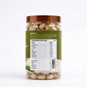 π Premium Pistachio Jar β Crunchy, Flavorful & Nutrient-Rich π - Image 3